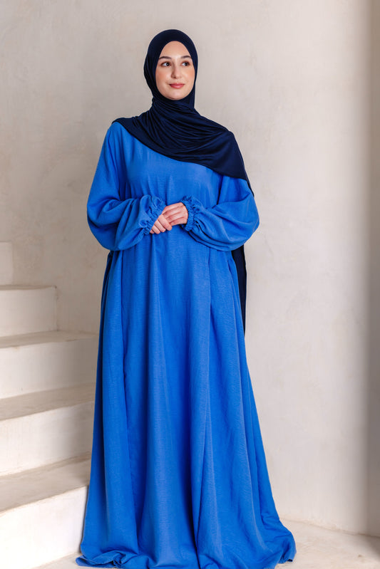 LIYANA Abaya Blue